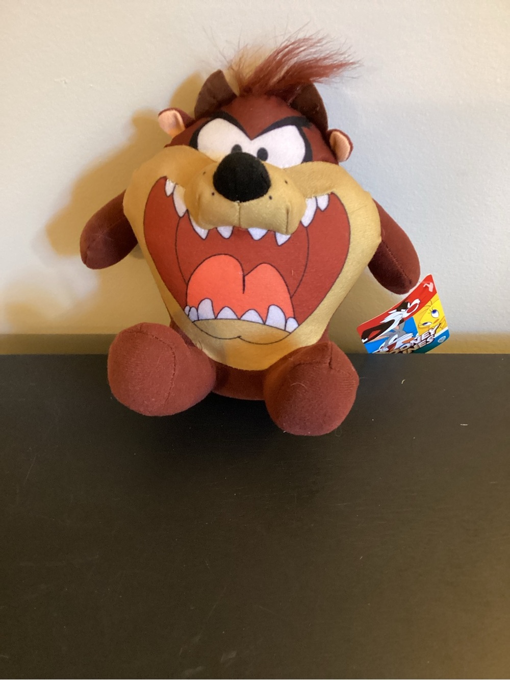 Warner Bros. Tazmanian Plush in Brown, Tan, Black NWT